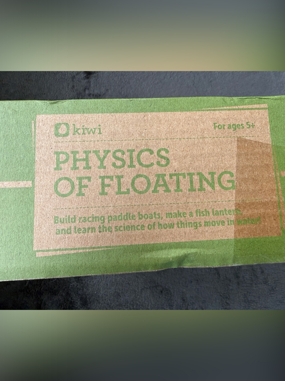 KiwiCo Kiwi Crate STEM Physics of Floating Kit